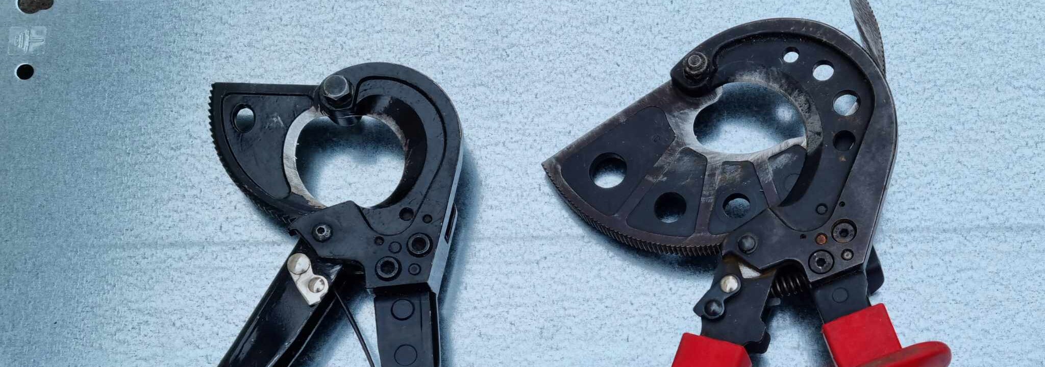 Cable Cutters for Large Cross-Sections and Thick Cable Sheathing 