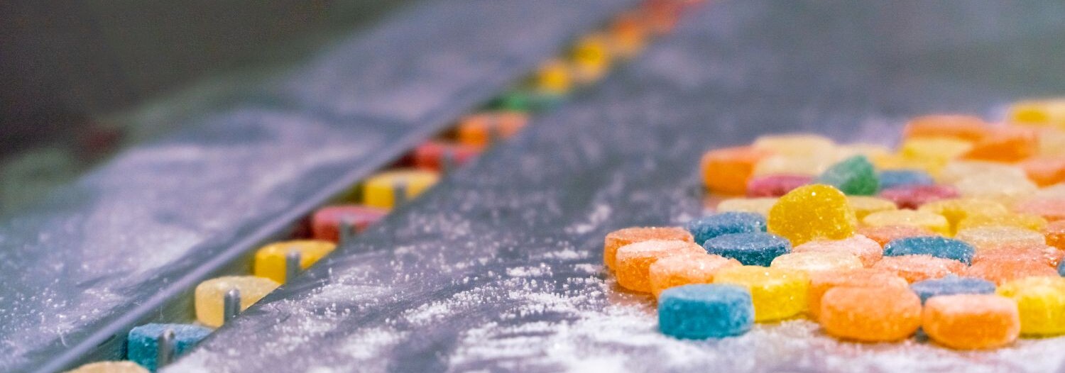 Gummy bear production